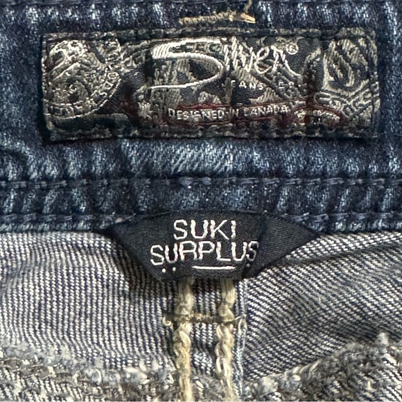 Silver Suki Surplus Bootcut Jeans Stretch Sz 28/32 - Picture 3 of 4